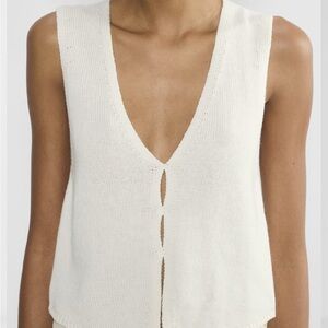 Aritzia Basque Sweater Vest